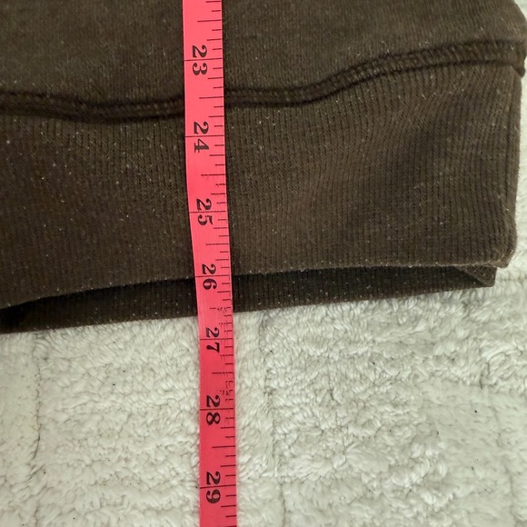 G.H. Bass & Co Mens Full Zip Hooded Fleece Jacket Outdoors Brown Barn Utility - Picture 15 of 15